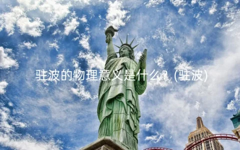 驻波的物理意义是什么？(驻波)